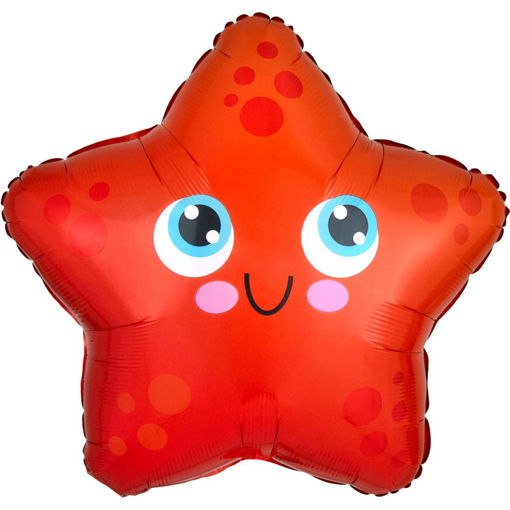 Picture of JUNIOR SHAPE STARFISH 17INCH FOIL BALLOON